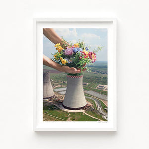 'Flower Plant' Art Print by Vertigo Artography