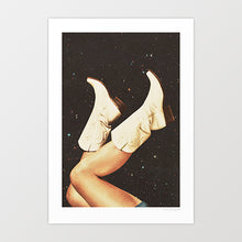 Load image into Gallery viewer, 'These Boots - Space' Art Print by Vertigo Artography