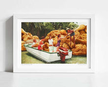 Load image into Gallery viewer, 'Fried chicken drive-thru' Art Print by Vertigo Artography