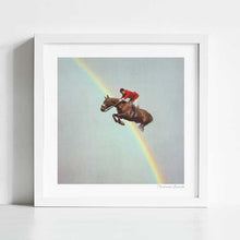 Load image into Gallery viewer, 'Horse over rainbow' Art Print by Vertigo Artography