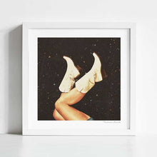 Load image into Gallery viewer, 'These Boots - Space' Art Print by Vertigo Artography