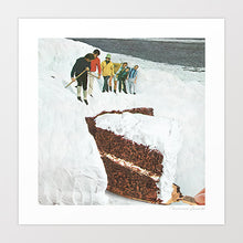 Load image into Gallery viewer, &#39;Glacier Calving Cake&#39; Art Print by Vertigo Artography