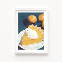 Load image into Gallery viewer, &#39;Lemon Meow Pie&#39; Art Print by Vertigo Artography