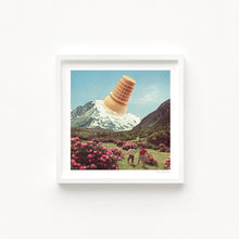 Charger l&#39;image dans la galerie, &#39;Ice Cream Peak - Mountain Meltdown&#39; Art Print by Vertigo Artography