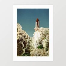 Charger l&#39;image dans la galerie, &#39;Houston we have cauliflower&#39; Art Print by Vertigo Artography