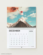 Load image into Gallery viewer, 2027 Collage Art Wall Calendar by Vertigo Artography | A3 Surreal Art Calendar | Aesthetic 2027 Wall Planner | Unique Christmas Gift