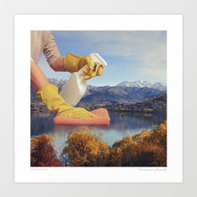 Load image into Gallery viewer, &#39;Deep clean lake&#39; Art Print by Vertigo Artography