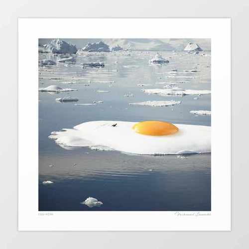 'Egg-berg' Art Print by Vertigo Artography