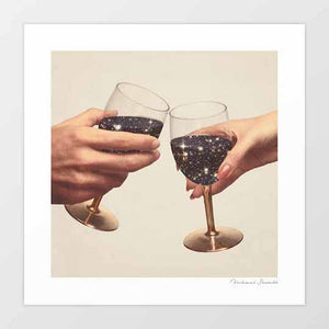 'Primordial Wine' Art Print by Vertigo Artography