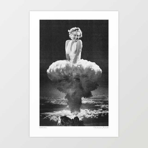 'Bombshell' Art Print by Vertigo Artography