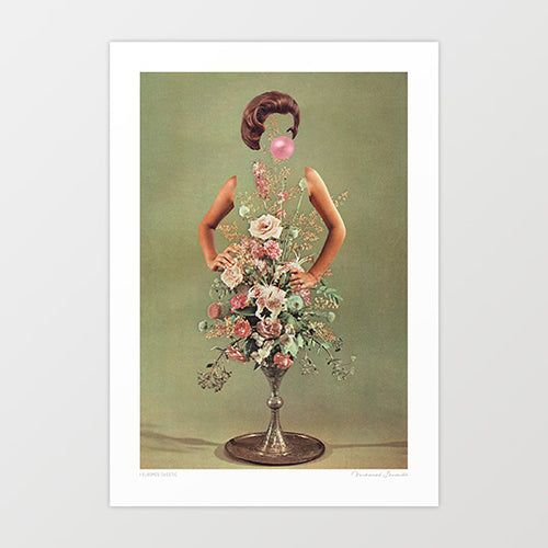 'I Bloomed Sweetie' Art Print by Vertigo Artography