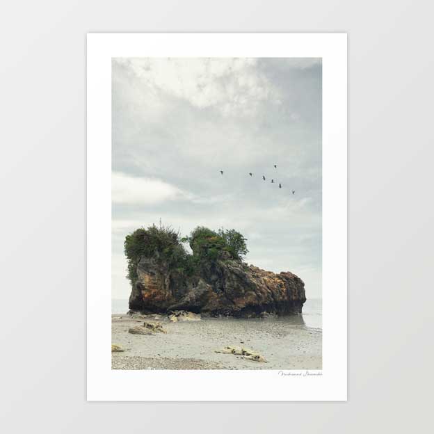 'Shoe Island' Art Print by Vertigo Artography