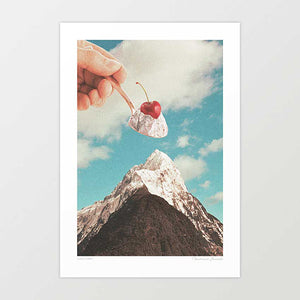 'Sundae Summit' Art Print by Vertigo Artography