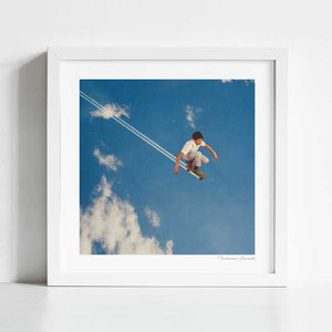 'Sky skater' Art Print by Vertigo Artography