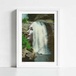 'Waterfall' Art Print by Vertigo Artography